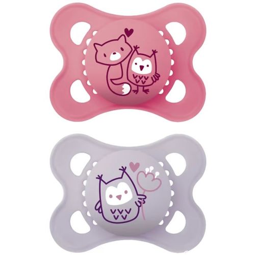 Mam Original Smokk Rosa 0-6 Mnd 2 stk