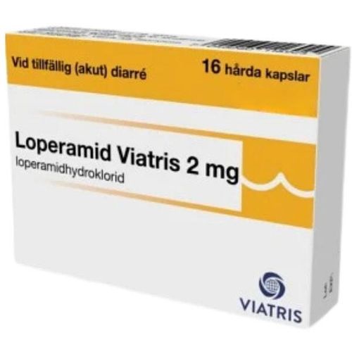 Loperamid Viatris 2 mg 16 Kapsler