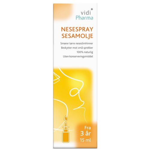 Vidi Pharma Nesespray Sesamolje 30 ml