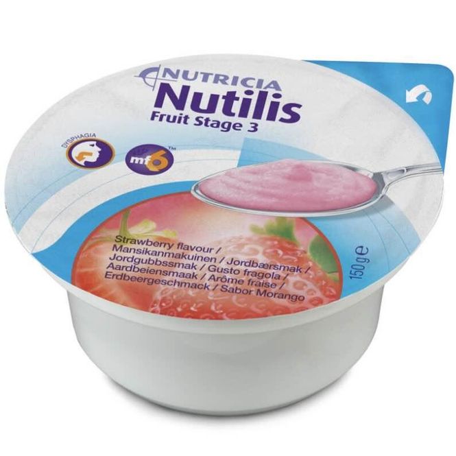 Hovedbilde Nutilis Fruit Stage 3 Fruktpuré Jordbær 3x150 g