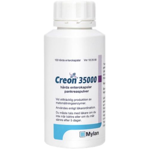 Creon 35000 Enterokapsler 100 stk