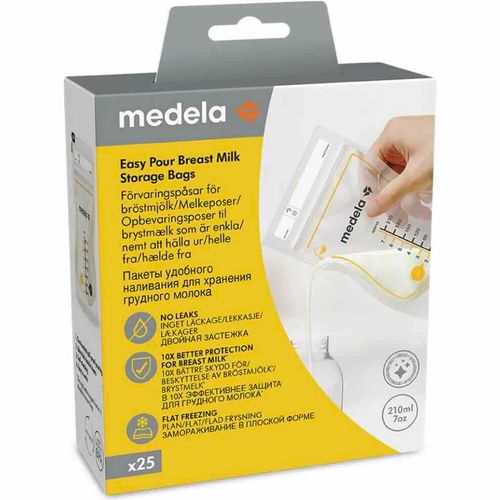 Medela Easy Pour Oppbevaringsposer Brystmelk 25 stk