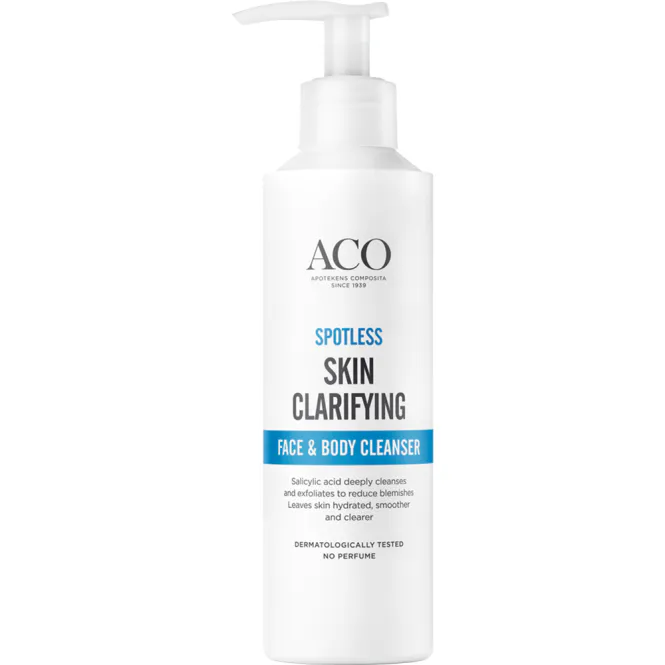 Hovedbilde Aco Spotless Skin Clearifying Face & Body Cleanser 200 ml