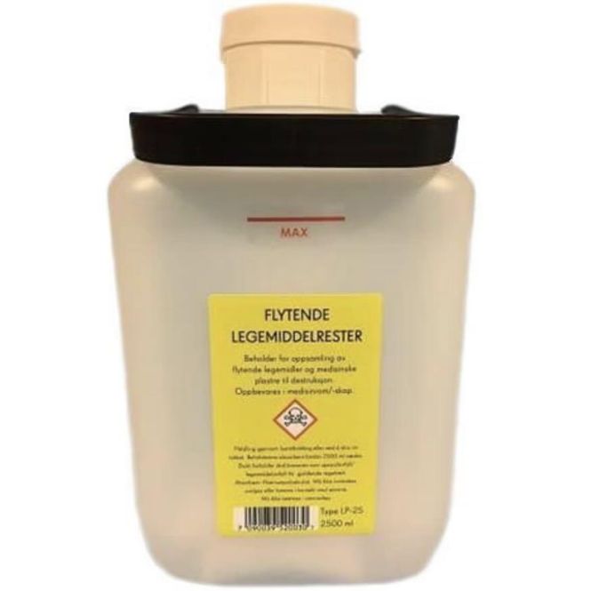 Hovedbilde Seponett Oppsamlingsbeholder LP-25 2500 ml 