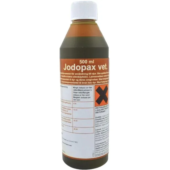 Hovedbilde Jodopax Vet Oppløsning 0,75% 500 ml