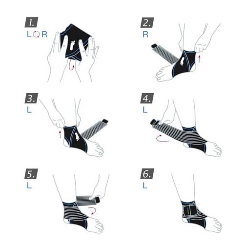 Actimove Sports Edition Ankelstøtte M 1 stk