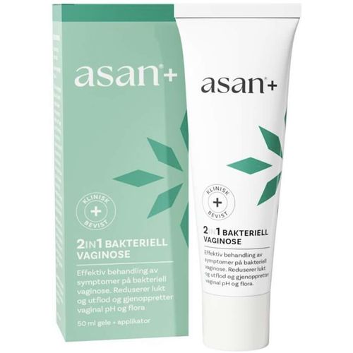 Asan+ 2in1 Bakteriell Vaginose 50 ml