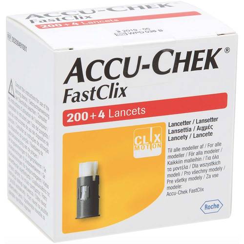 Accu-Chek FastClix Lansettrommel 204 stk