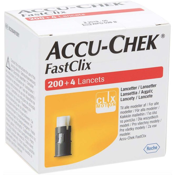 Hovedbilde Accu-Chek FastClix Lansettrommel 204 stk