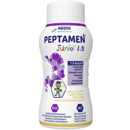 Peptamen Junior 1,5 Næringsdrikk Vanilje 4x200 ml