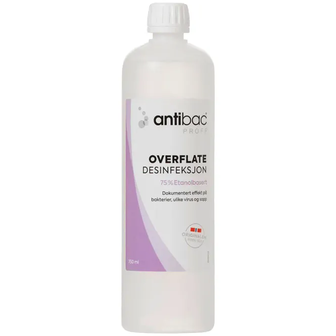 Hovedbilde Antibac 75% Overflatedesinfeksjon 750 ml