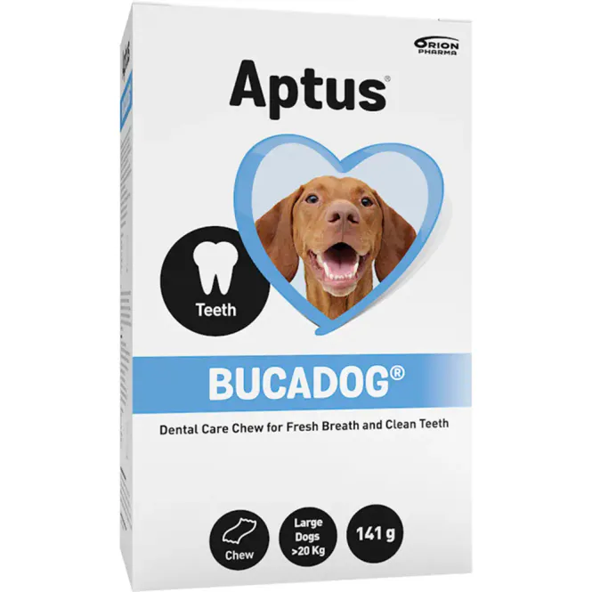 Hovedbilde Aptus Bucadog Tyggelapper 141 g