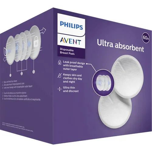 Avent Ammeinnlegg Ultra Comfort 60 stk