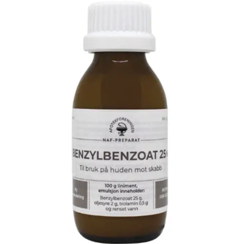 Benzylbenzoat NAF 25% Liniment 100 ml