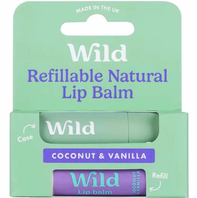 Hovedbilde Wild Lip Balm Coconut & Vanilla Sage Leppepomade Startpakke 1 sett