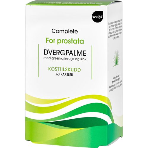 Complete Dvergpalme Kapsler 60 stk