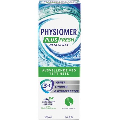 Physiomer Nesespray Plus Fresh 2,2% 135 ml