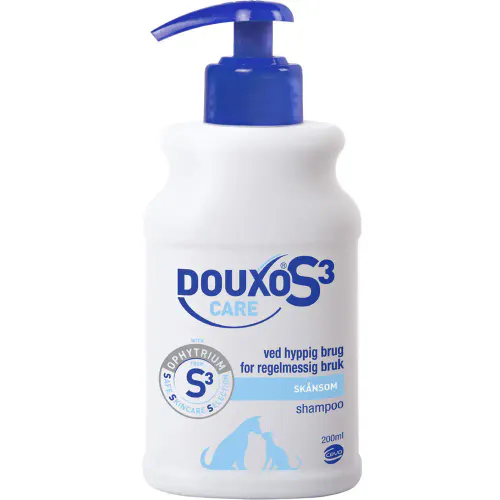 Douxo S3 Care Shampoo Til Dyr 200 ml