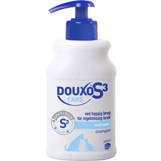 Hovedbilde Douxo S3 Care Shampoo Til Dyr 200 ml