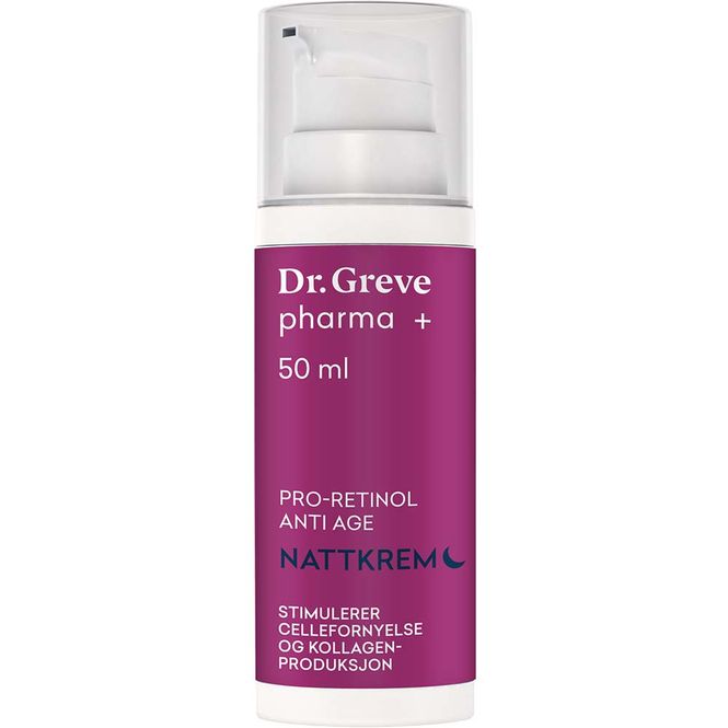 Hovedbilde Dr. Greve Pharma+ Pro-Retinol Nattkrem 50 ml