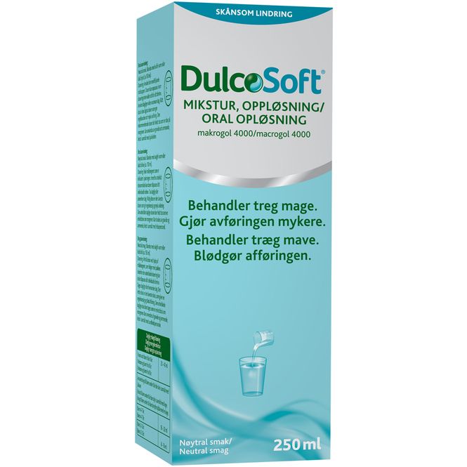 Hovedbilde DulcoSoft Mikstur 250 ml