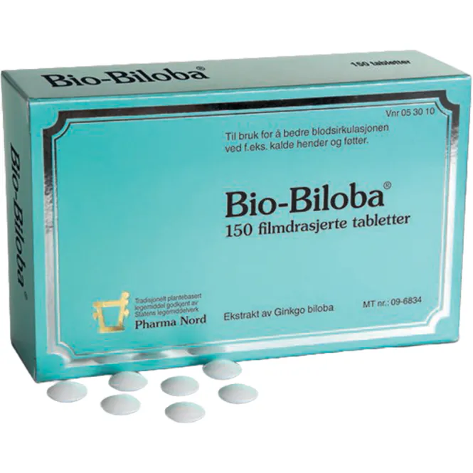 Hovedbilde Bio-Biloba Tabletter 150 stk