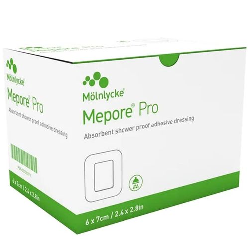Mepore Pro Dusjtett Bandasje 6 x 7 cm 60 stk 