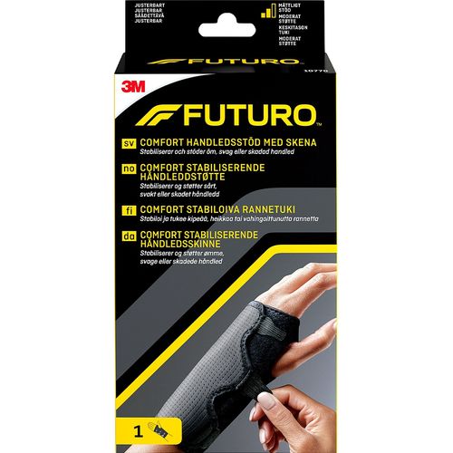 Futuro Comfort Håndleddstøtte Sort One Size 1 stk