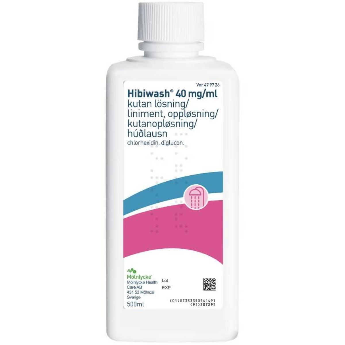 Hibiwash Liniment 40 mg/ml 500 ml