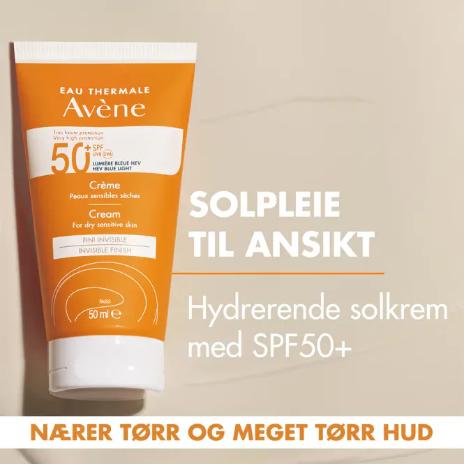 Hovedbilde Avène Sun Face Cream SPF50+ 50 ml