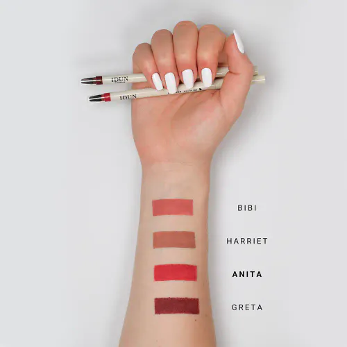 Idun Minerals Lipliner Anita Red 0,35 g