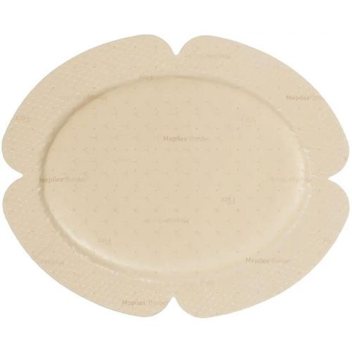 Mepilex Border Flex Oval 7,8 x 10 cm 5 stk