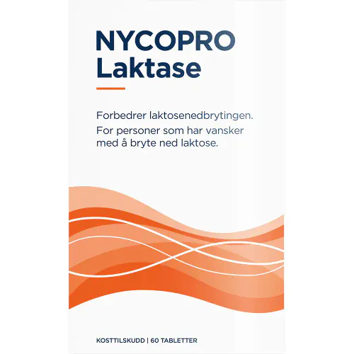 Nycopro Laktase Tabletter 60 stk