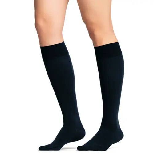 JOBST Maternity Opaque Knestrømpe Sort S 1 stk