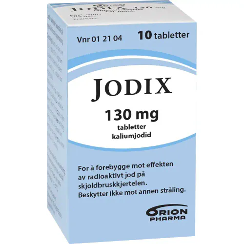 Jodix 130 mg Tabletter 10 stk