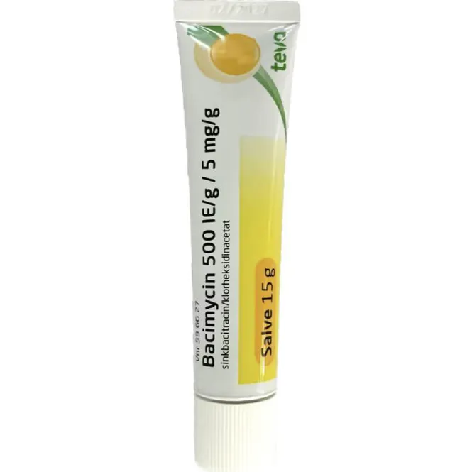 Hovedbilde Bacimycin Sårsalve 15 g