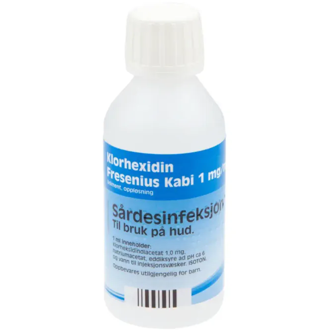 Hovedbilde Klorhexidin Liniment 1 mg/ml 125 ml