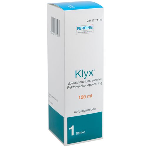Klyx Rektalvæske 120 ml