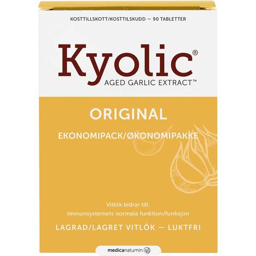 Kyolic Aged Garlic 600 mg Tabletter 90 stk