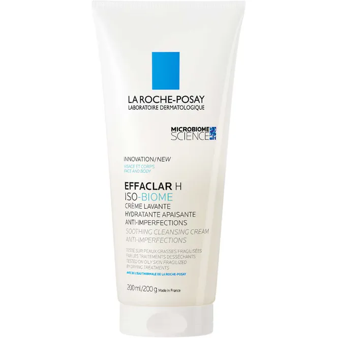 Hovedbilde La Roche-Posay Effaclar H Iso-Biome Rensekrem 200 ml