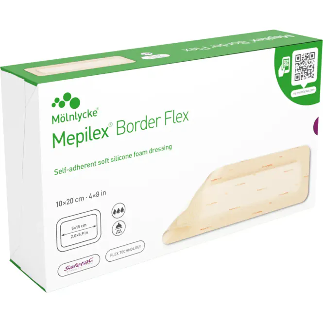 Hovedbilde Mepilex Border Flex 10 x 20 cm 10 stk