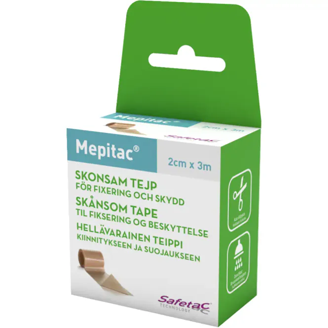 Hovedbilde Mepitac Silikontape 2 cm x 3 m 1 stk