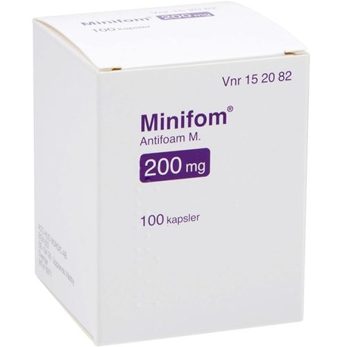 Minifom 200 mg Kapsler 100 stk
