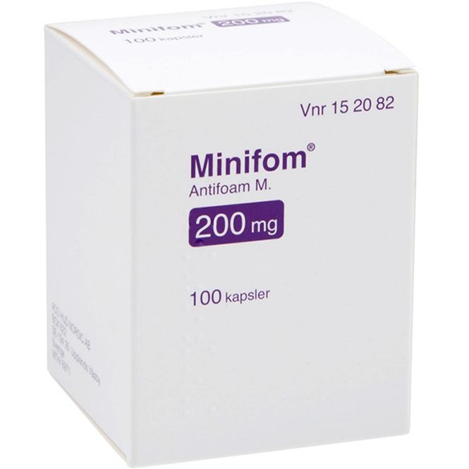 Hovedbilde Minifom 200 mg Kapsler 100 stk