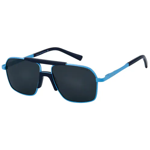 Mokki Solbrille Barn 4-8 år MO3041B Blå 1 stk