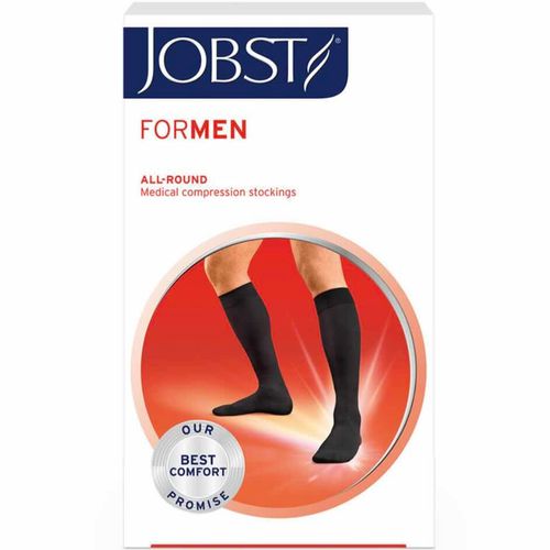 JOBST For Men K2 Kne Sort M 1 par