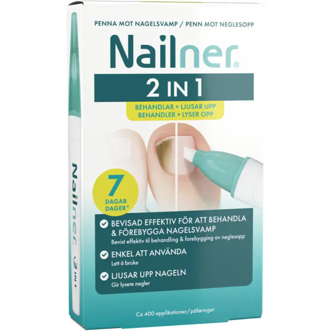 Hovedbilde Nailner 2-i-1 Penn 4 ml