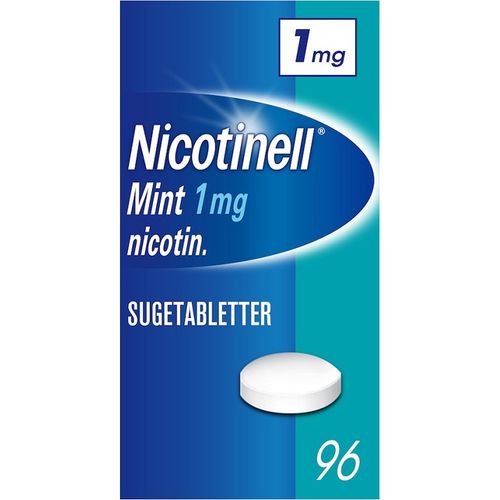 Nicotinell Sugetabletter 1 mg Mint 96 stk