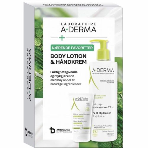 A-Derma Body & Hand Gavesett 1 sett