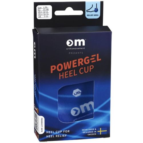 Ortho Movement Powergel Heel Cup 41-46 1 par 